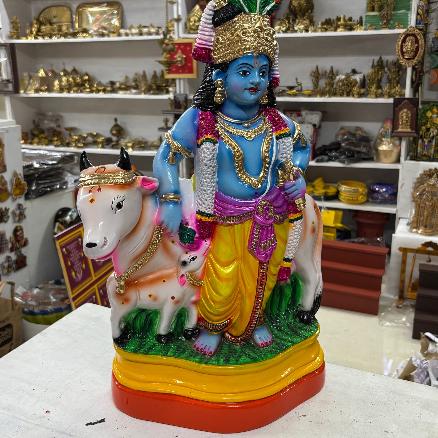 Cow Krishna 18 inches - TK759