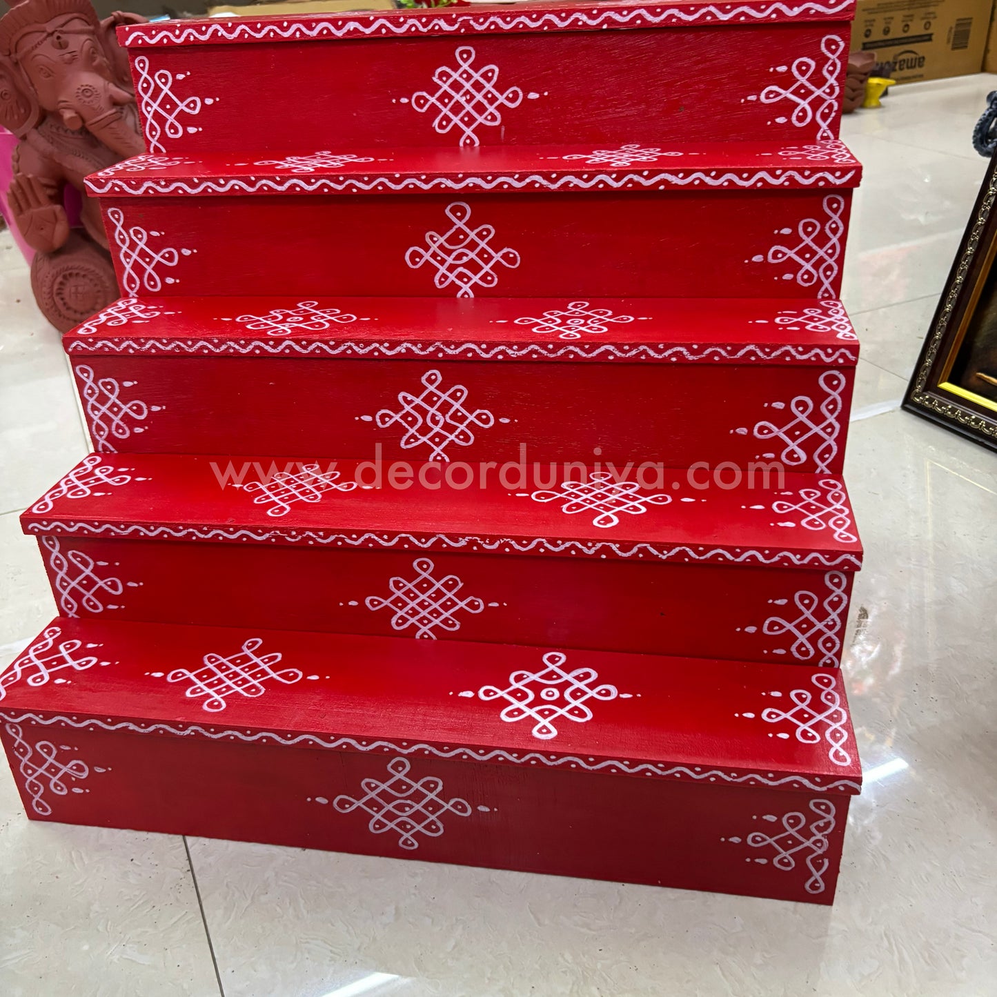 Dismantable 5 Step Golu Padi | 24 inches Width - DGP11