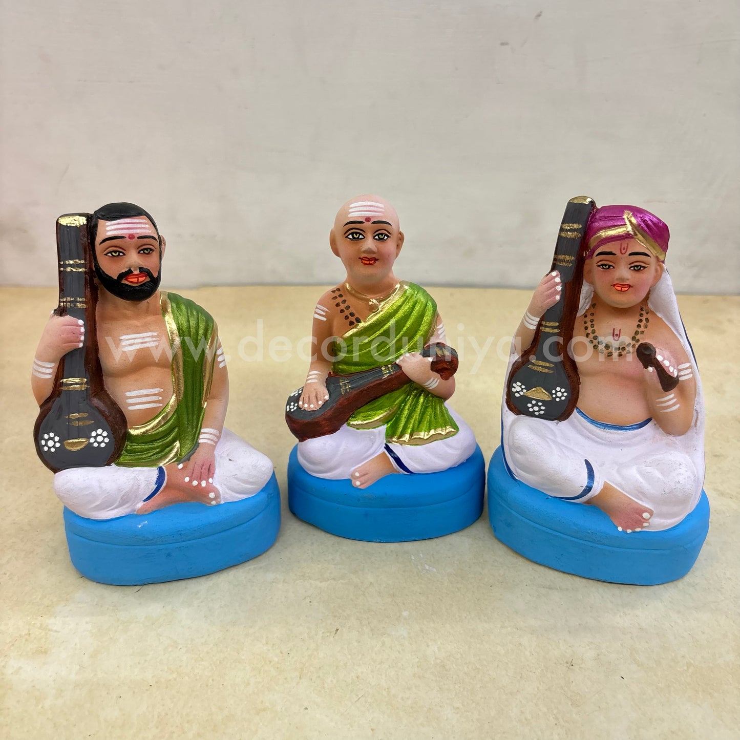Sangeetha Mummoorthigal | Decor Duniya Golu Doll | Navaratri Golu Dolls - SAP81