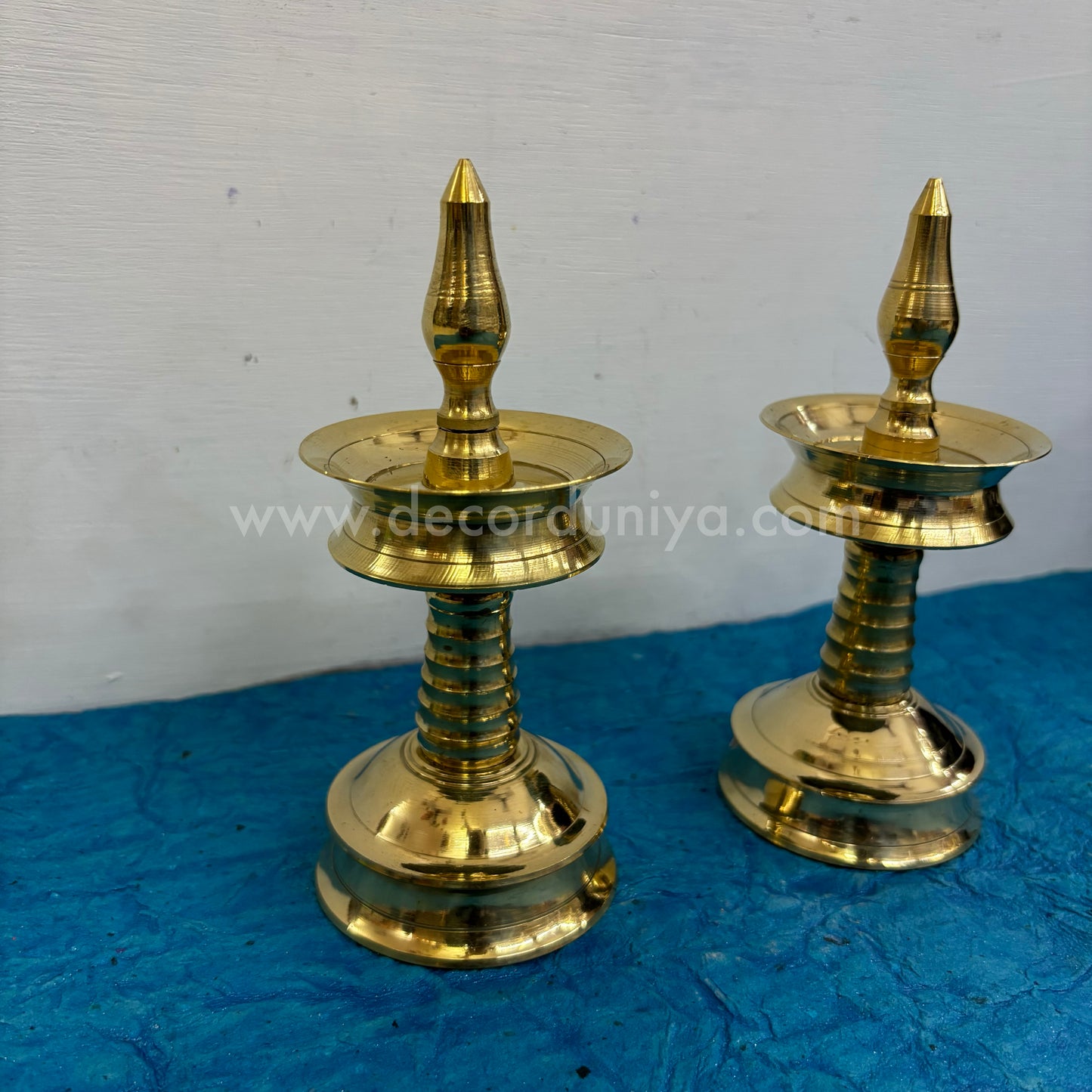 Kerala Traditional and Elegant Kuthu Vilakku Pair - RB101