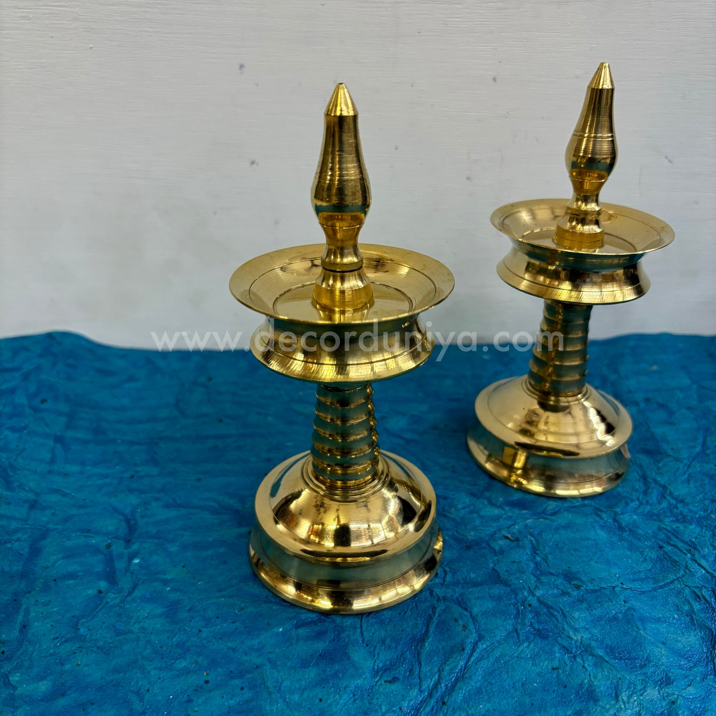 Kerala Traditional and Elegant Kuthu Vilakku Pair - RB101