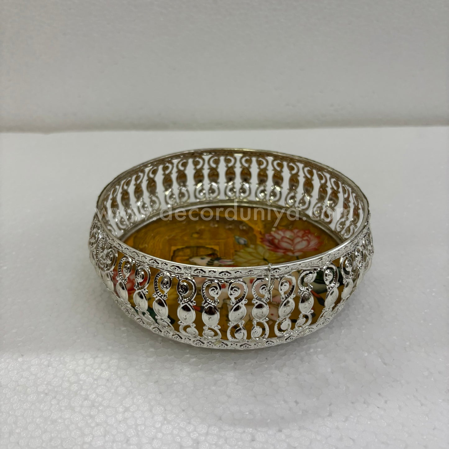 German Silver Pichwai Tray - DVH1