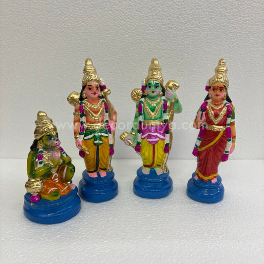 Ramar Set Clay Golu Bommai Set  - TK713