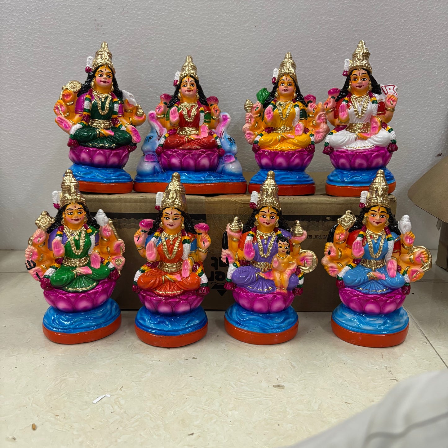 Ashtalakshmi Set Golu Dolls | Decor Duniya Navaratri Golu Bommai – SMK102