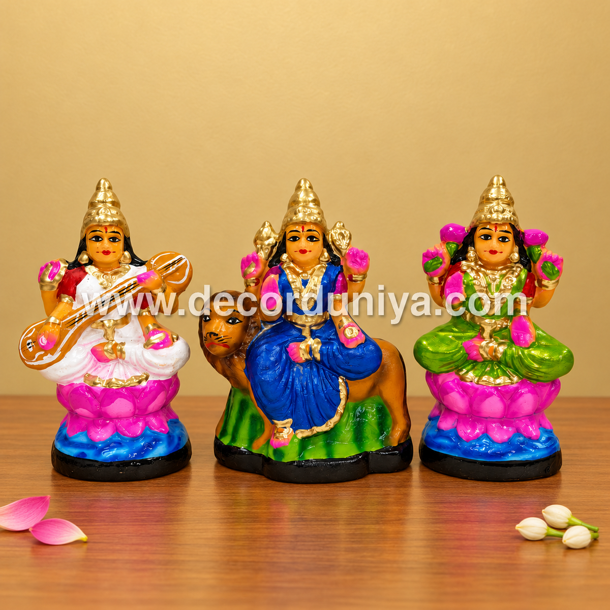 Lakshmi Durga Saraswathi Golu Doll | Decor Duniya Navaratri Golu Bommai – TK105