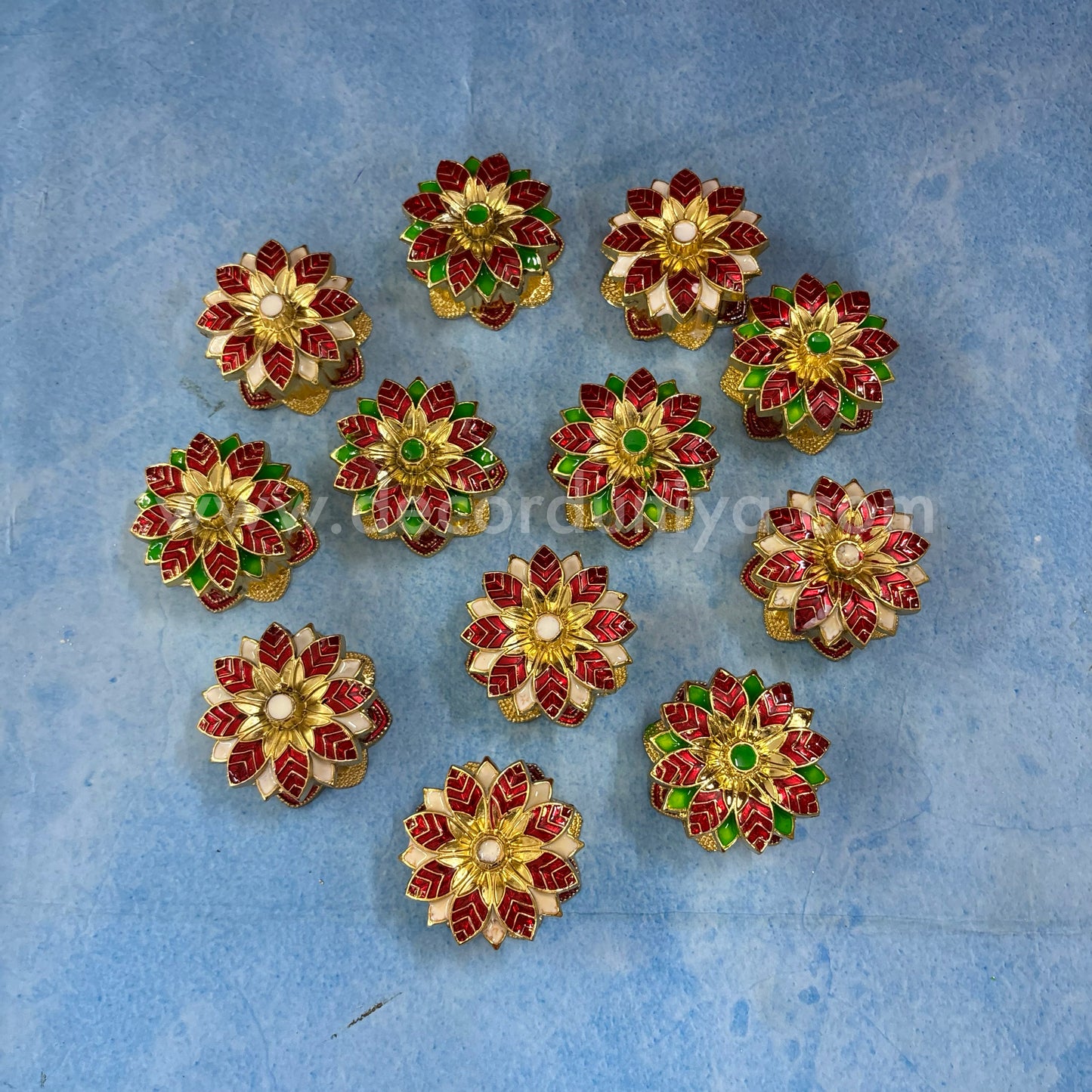 Meenakari Kum Kum Holder - KM1