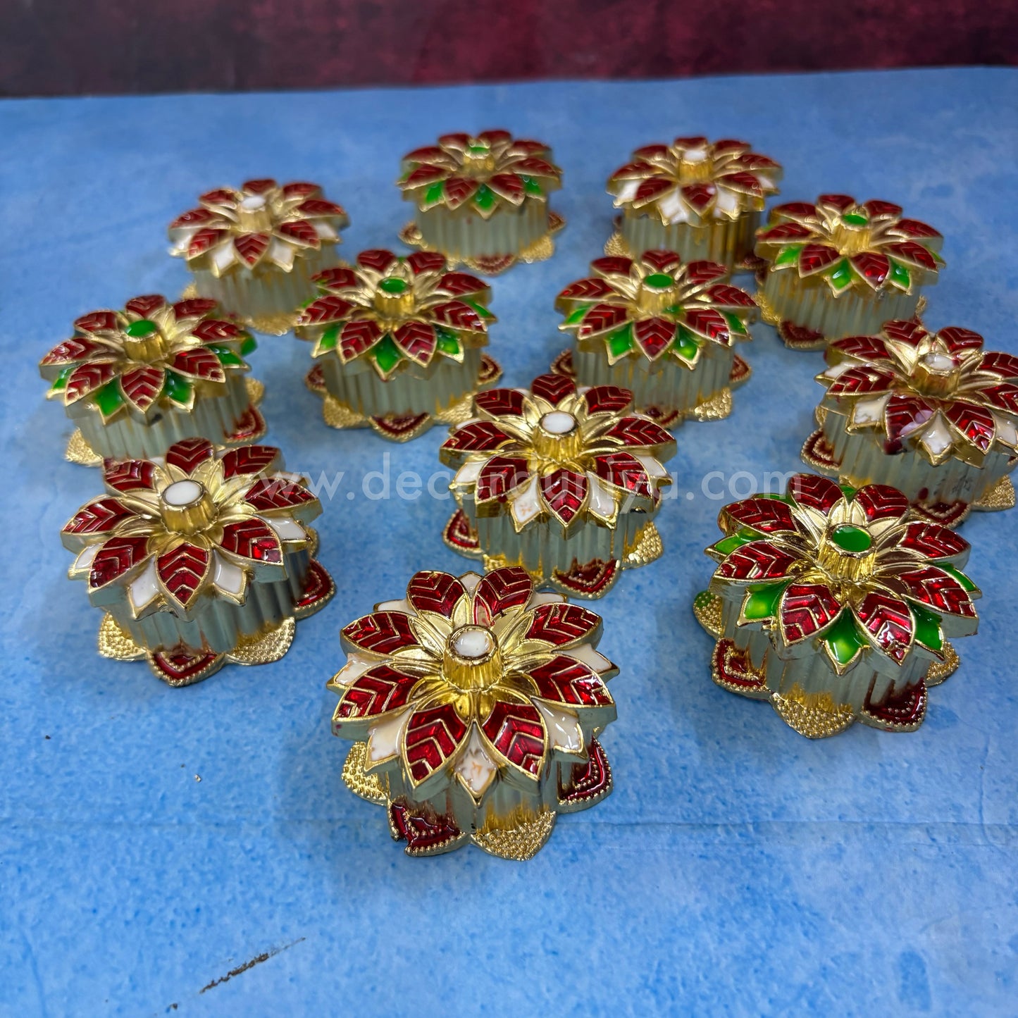 Meenakari Kum Kum Holder - KM1