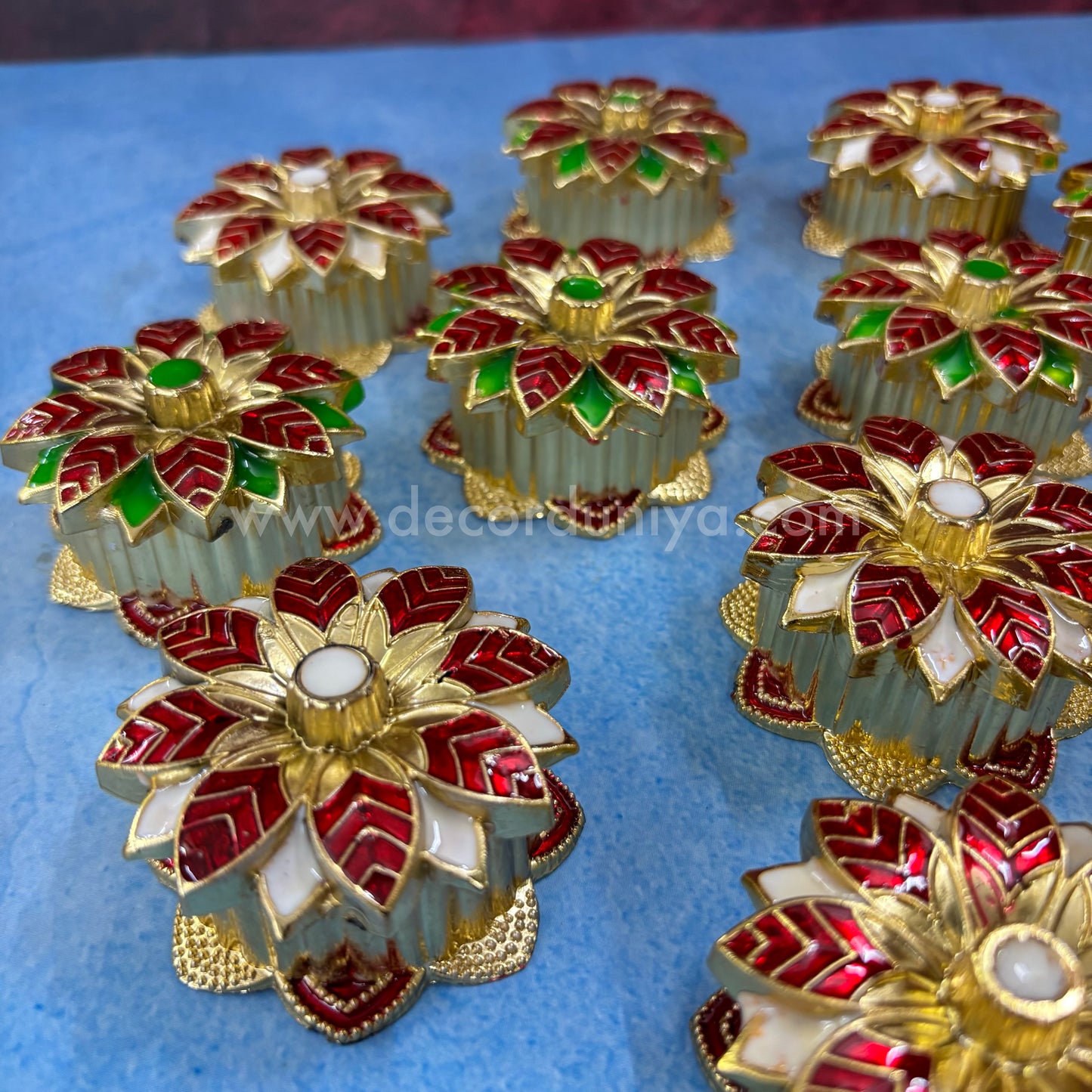 Meenakari Kum Kum Holder - KM1