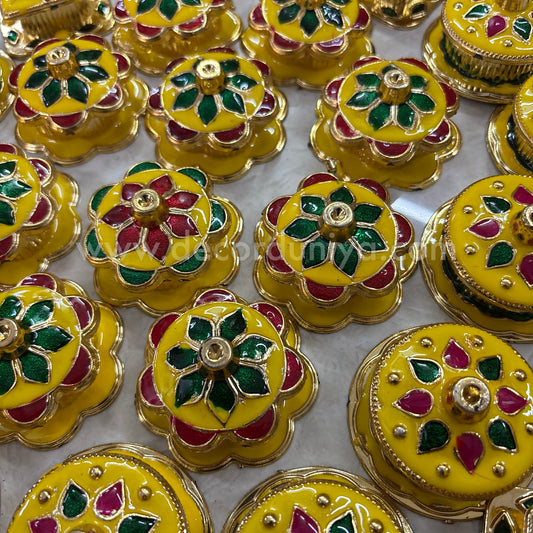 Meenakari Kum Kum Holder - RGS24-C