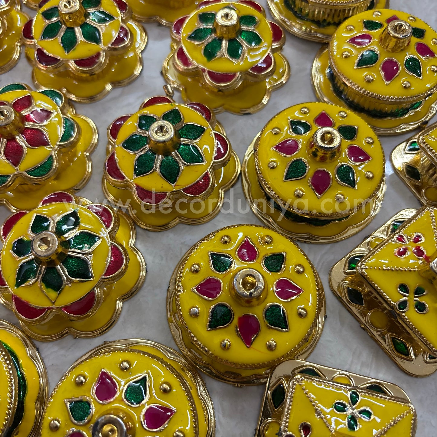 Meenakari Kum Kum Holder - RGS24-C