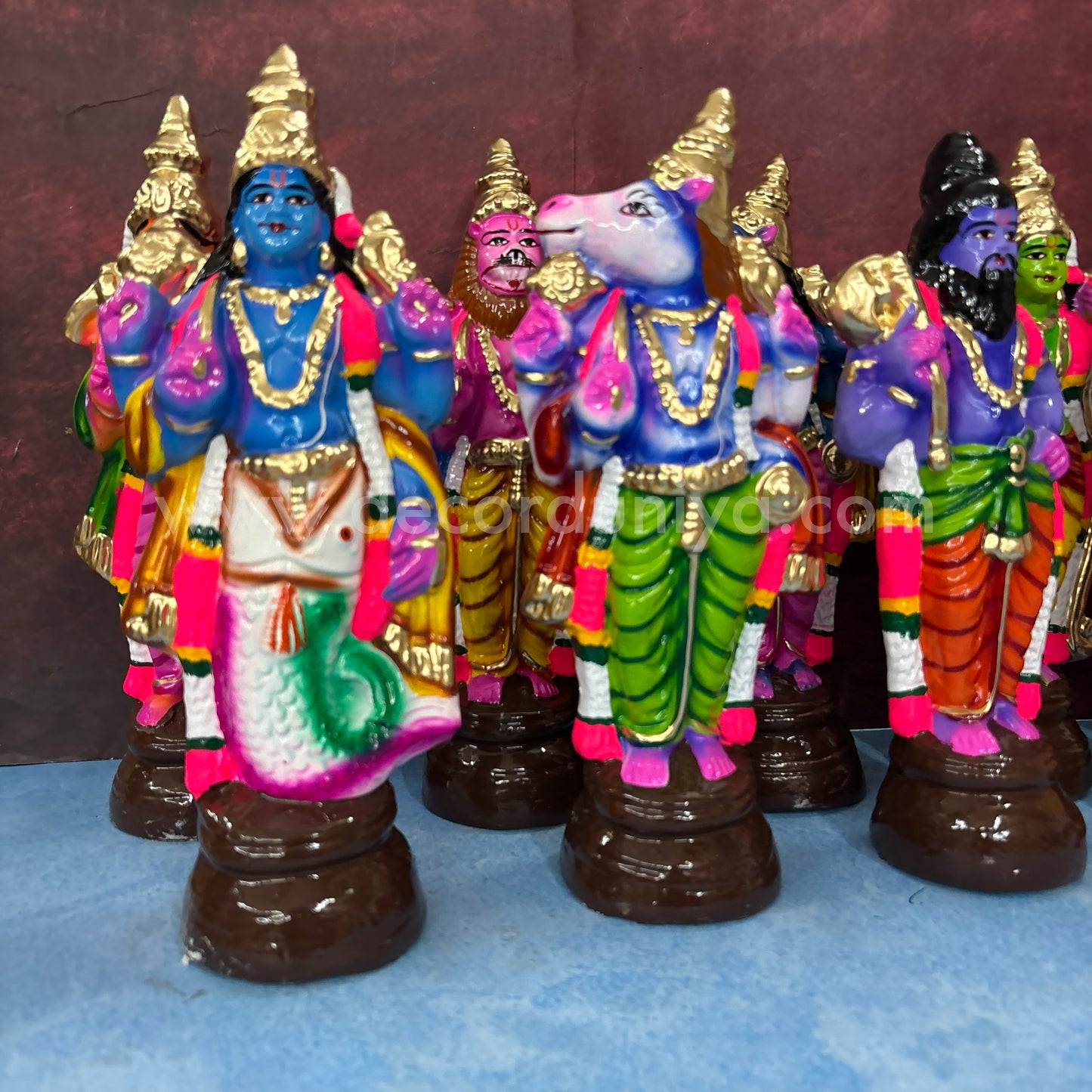 Dasavatharam Set Paper Mache- TK756