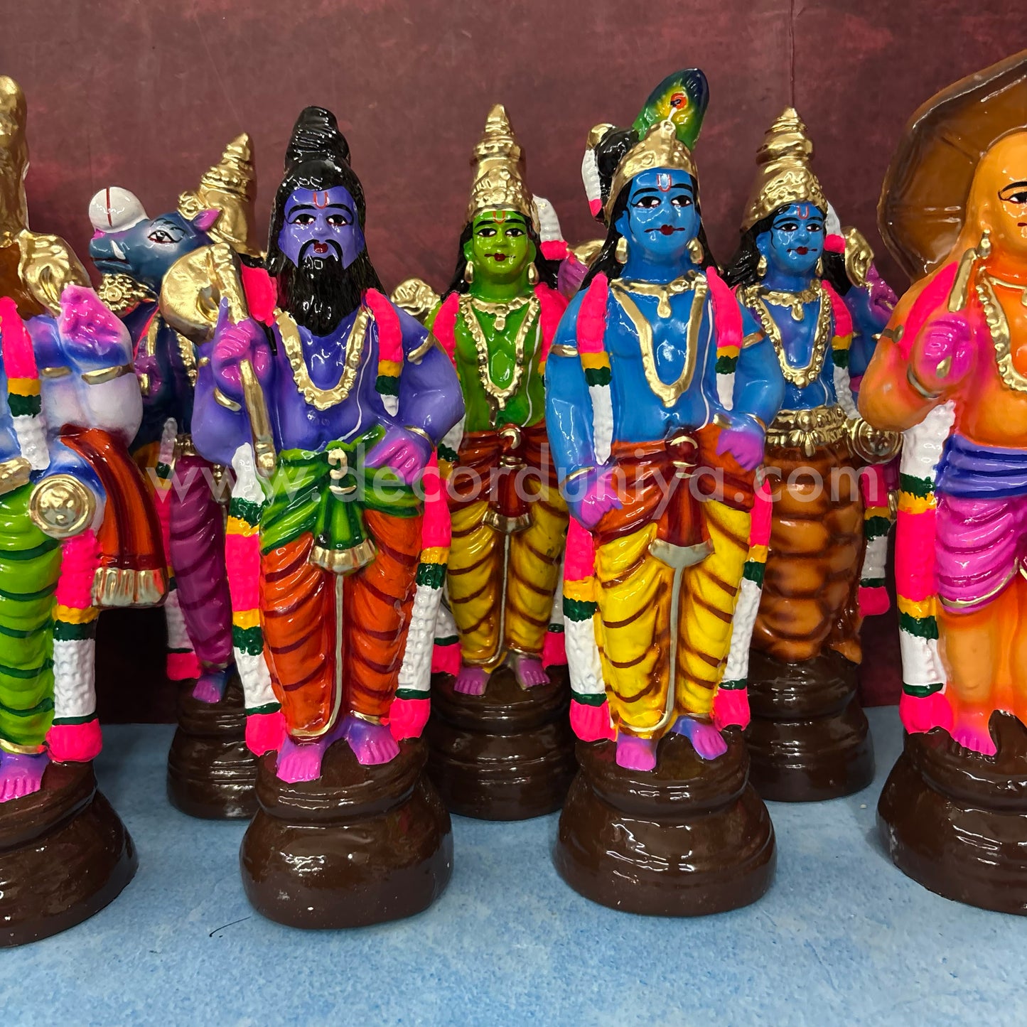 Dasavatharam Set Paper Mache- TK756