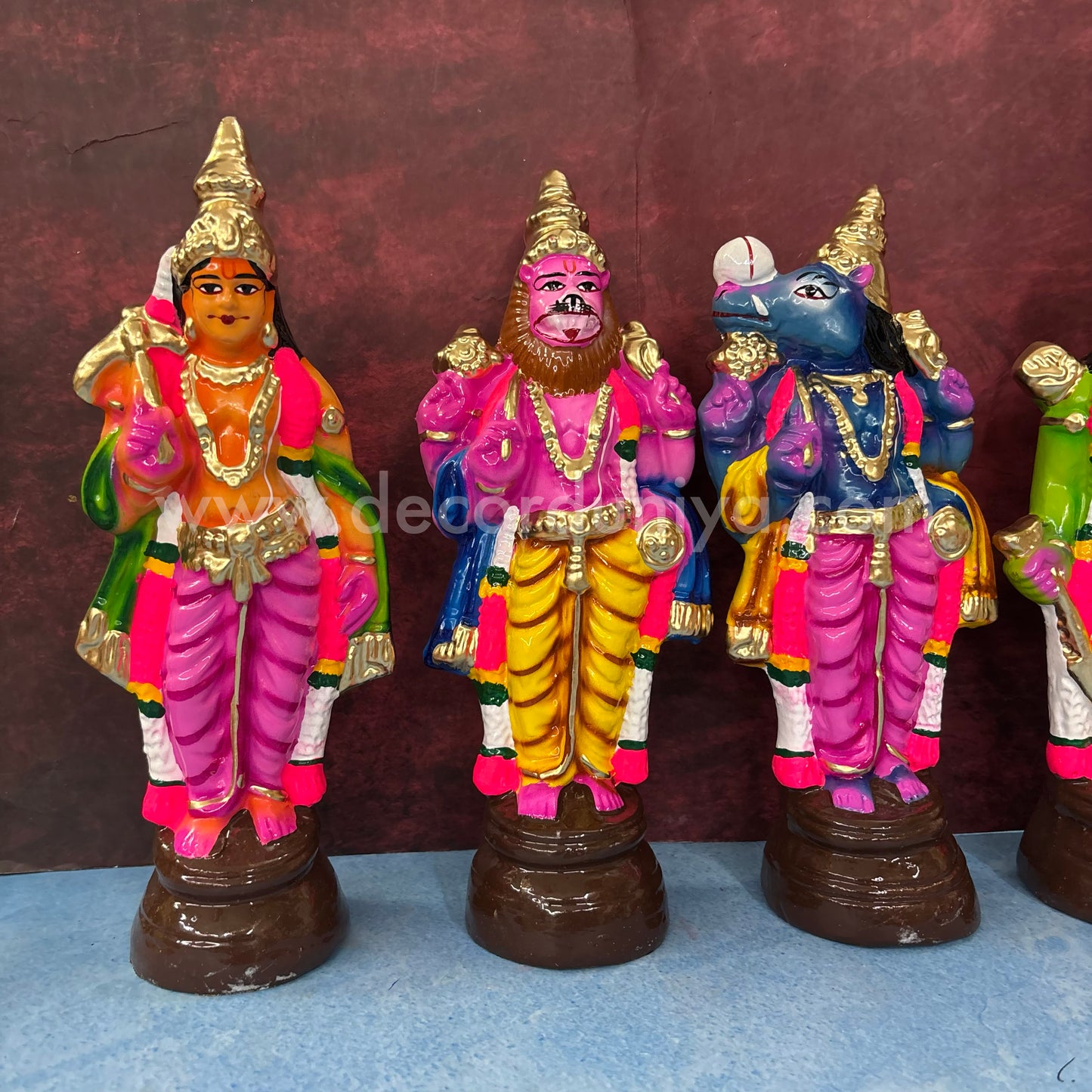 Dasavatharam Set Paper Mache- TK756