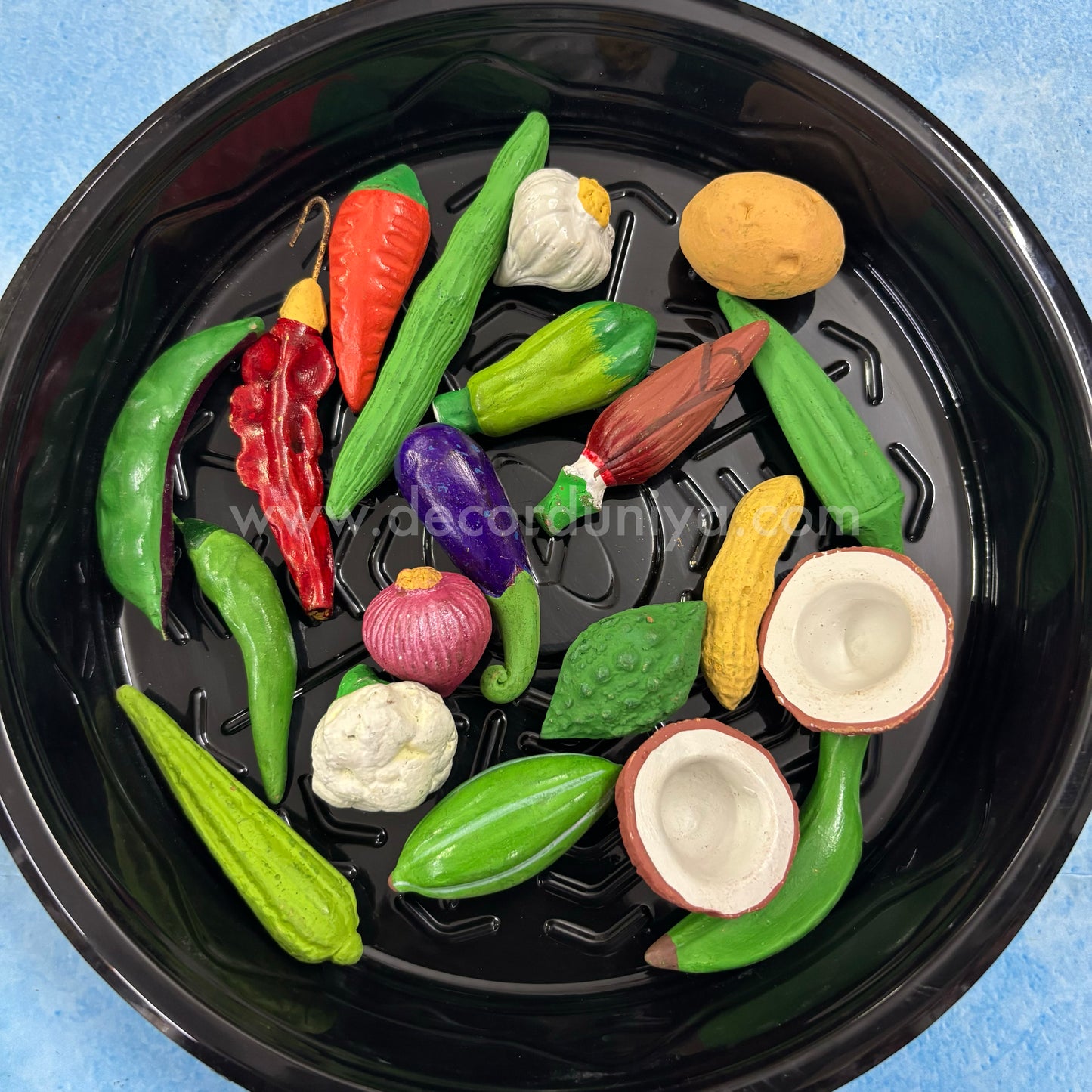 Clay Vegetables set of 20 pcs - CV01