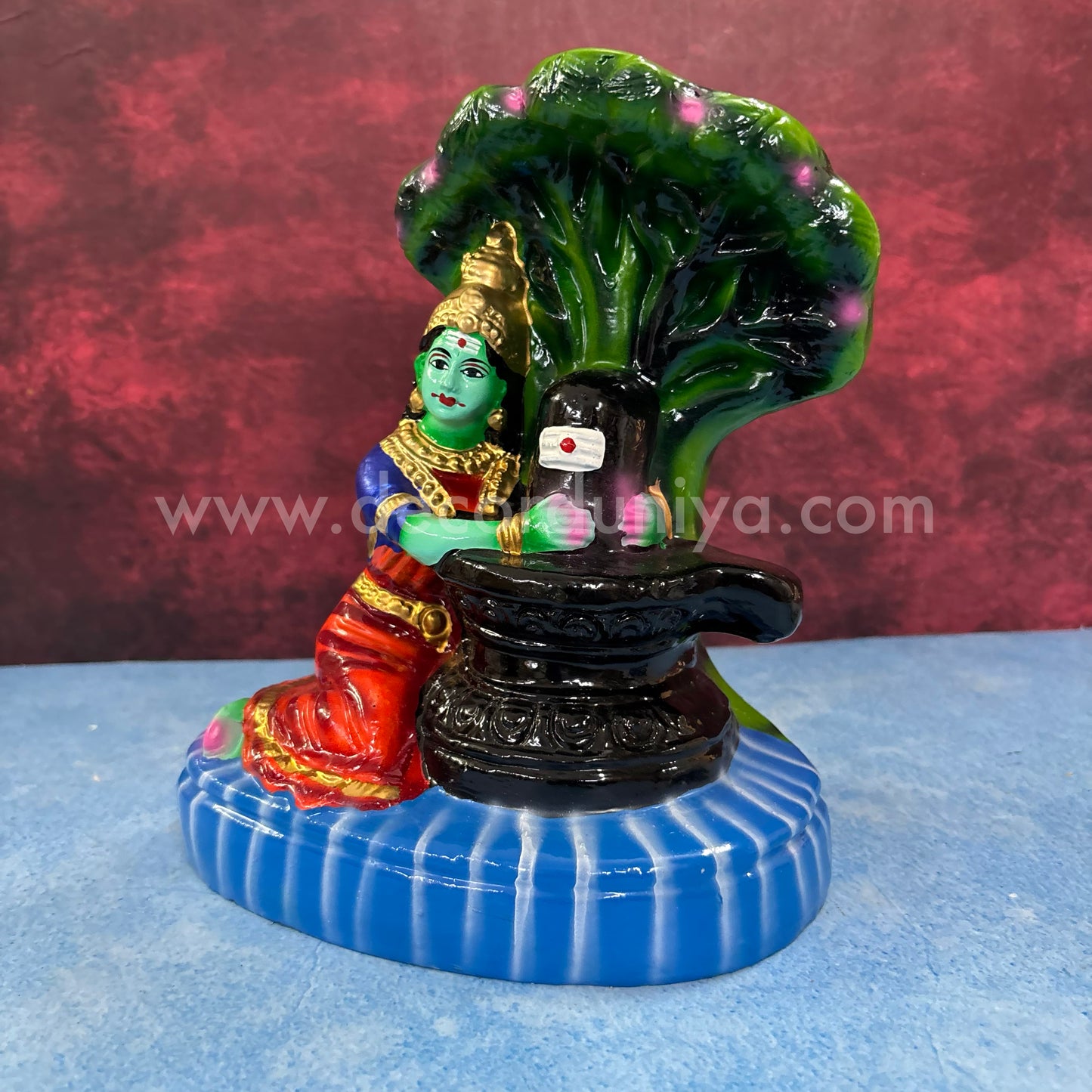 Ambal with Lingam | Kanchi Mavadi Amman - TK737