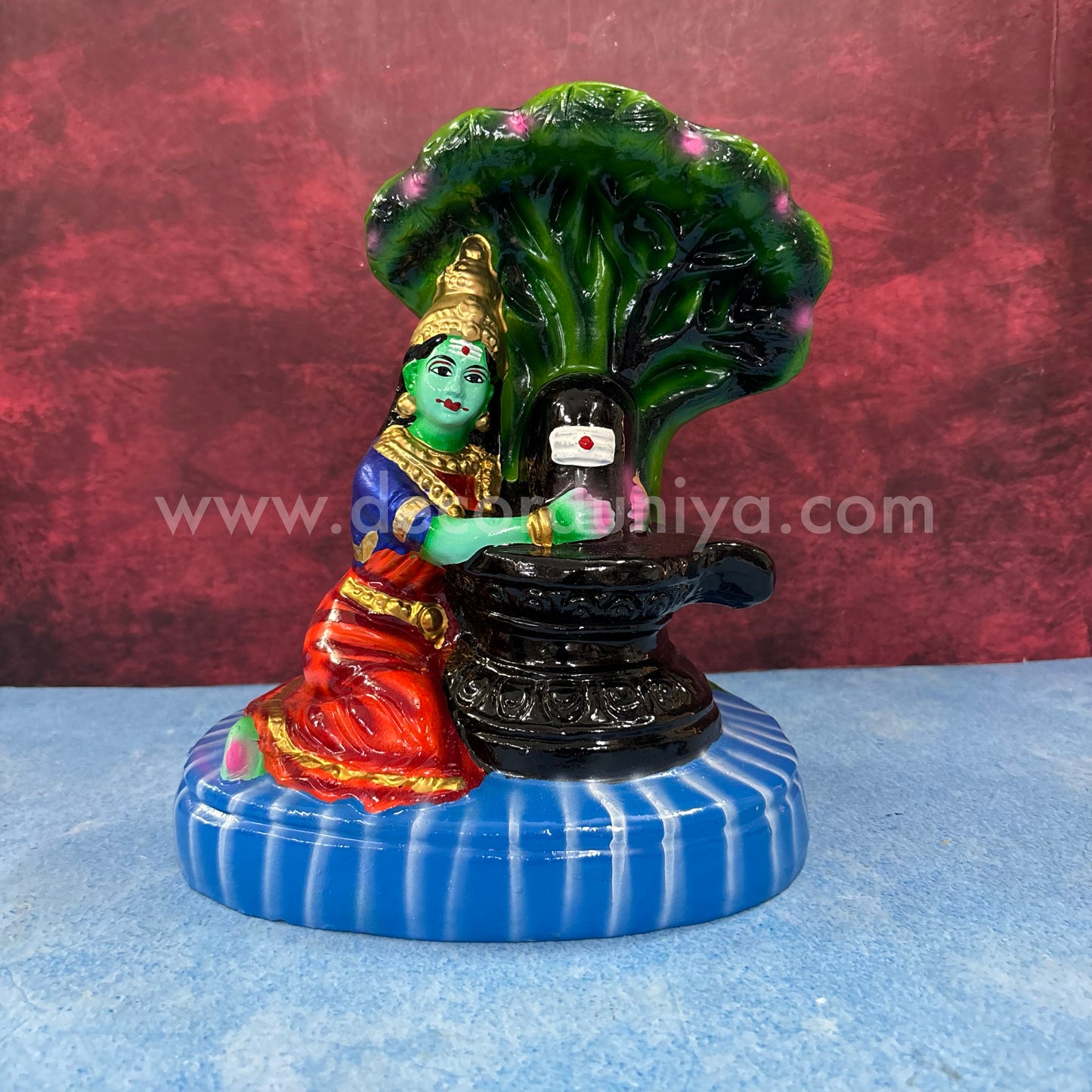 Ambal with Lingam | Kanchi Mavadi Amman - TK737