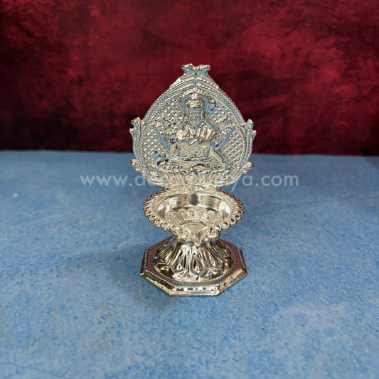 German Silver Lakshmi Vilakku - MAN2