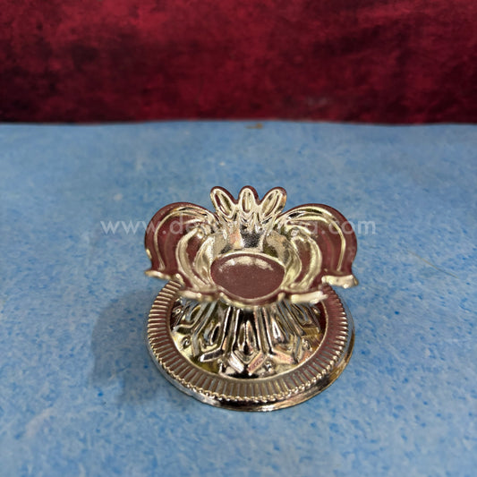 German Silver Lotus Vilakku - MAN6