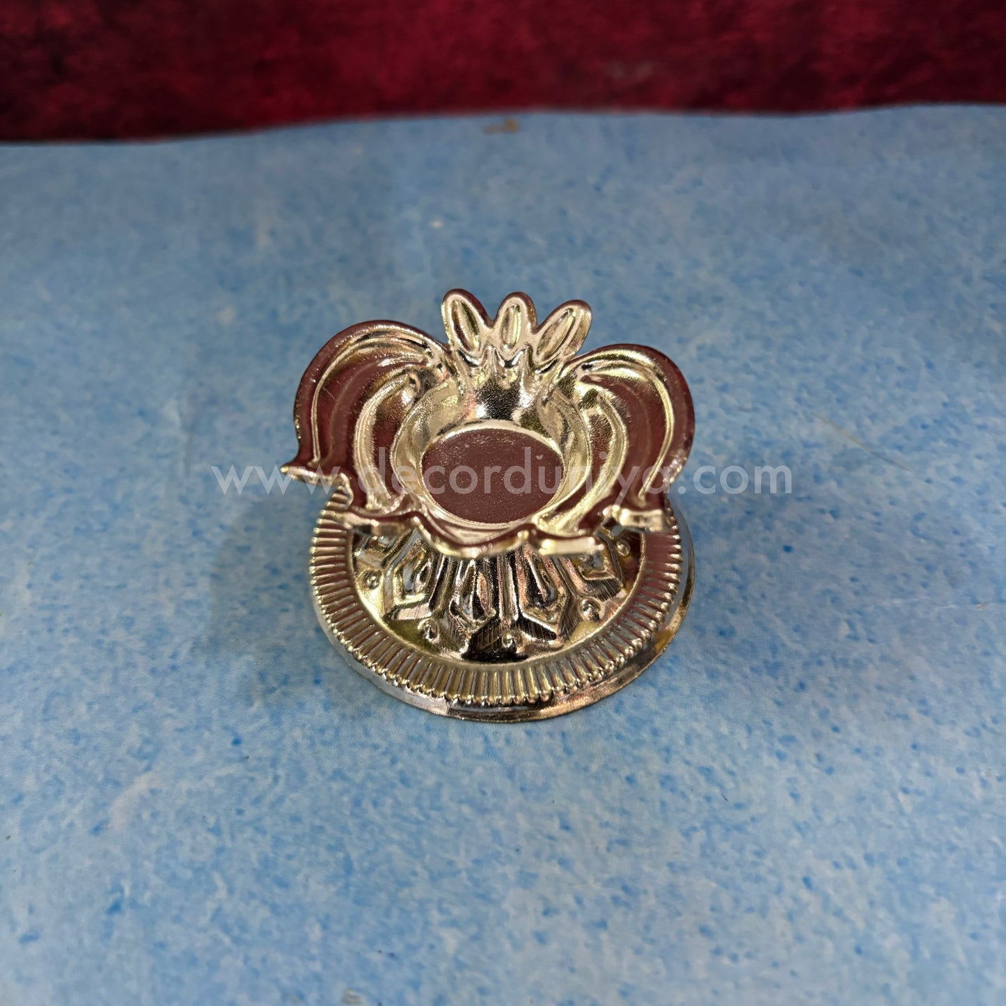 German Silver Lotus Vilakku - MAN6