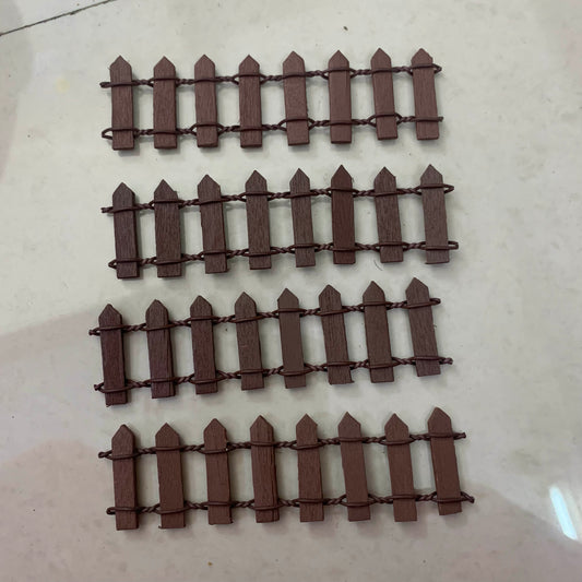 Miniature Brown Fence - M03