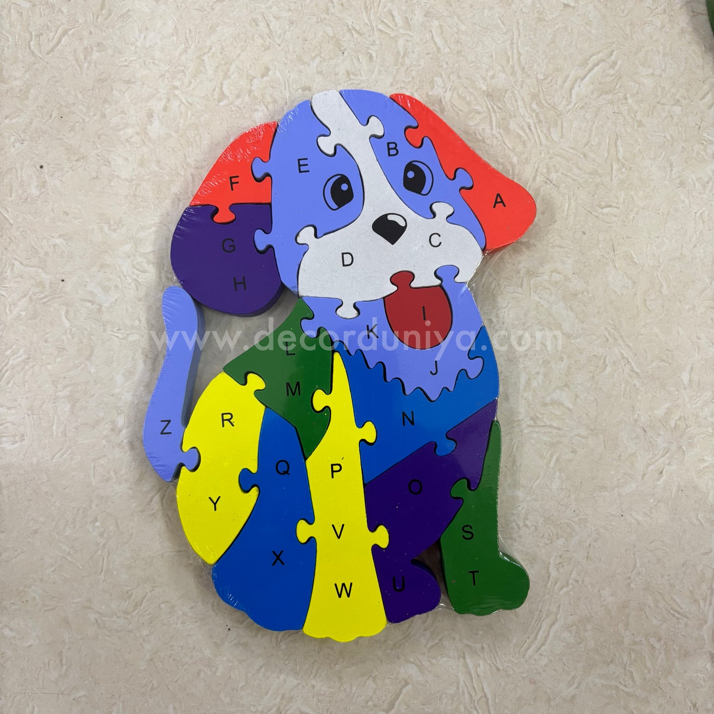 Cat Wooden A to Z Puzzle, Number Puzzle - P1