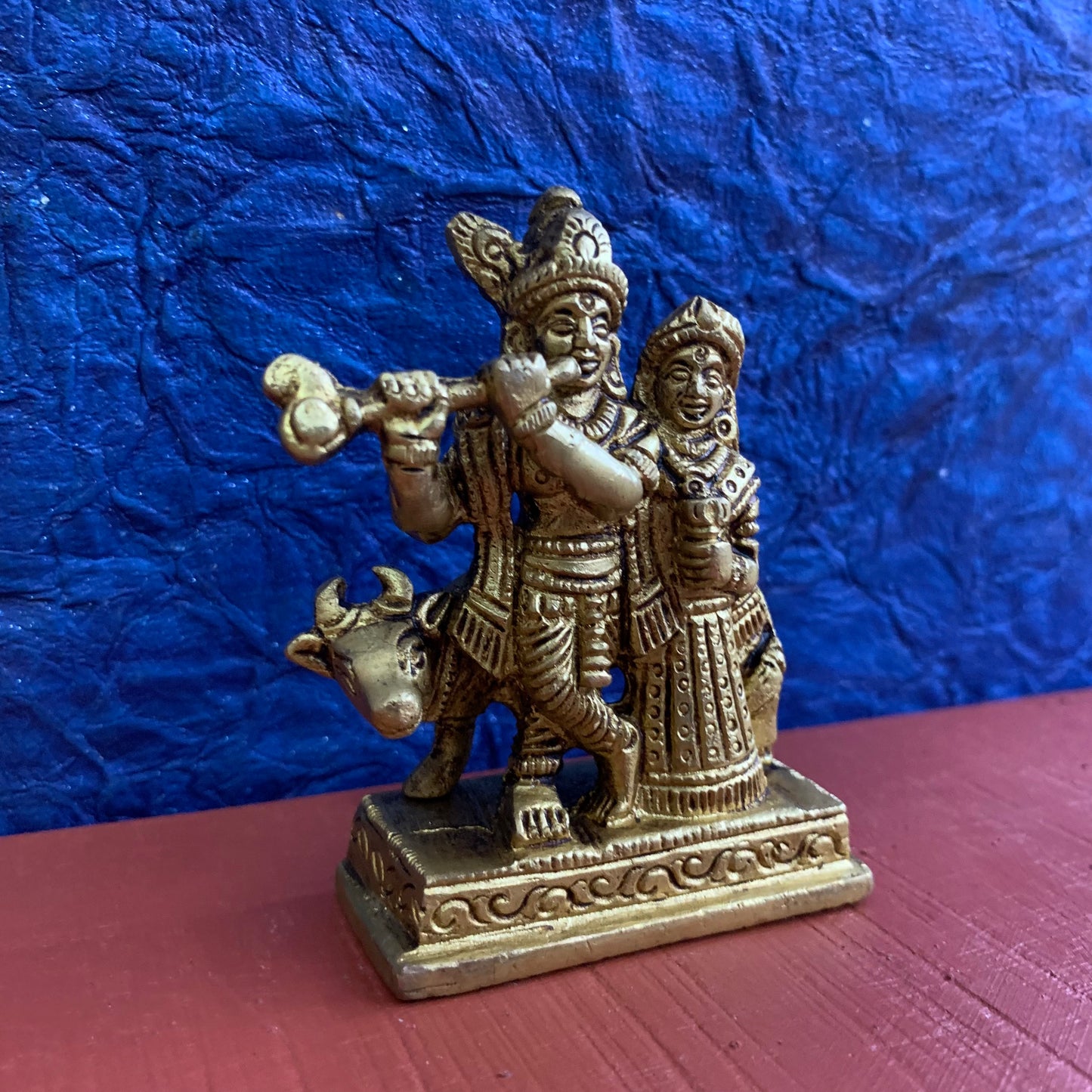 Radha Krishna with Cow - RB26