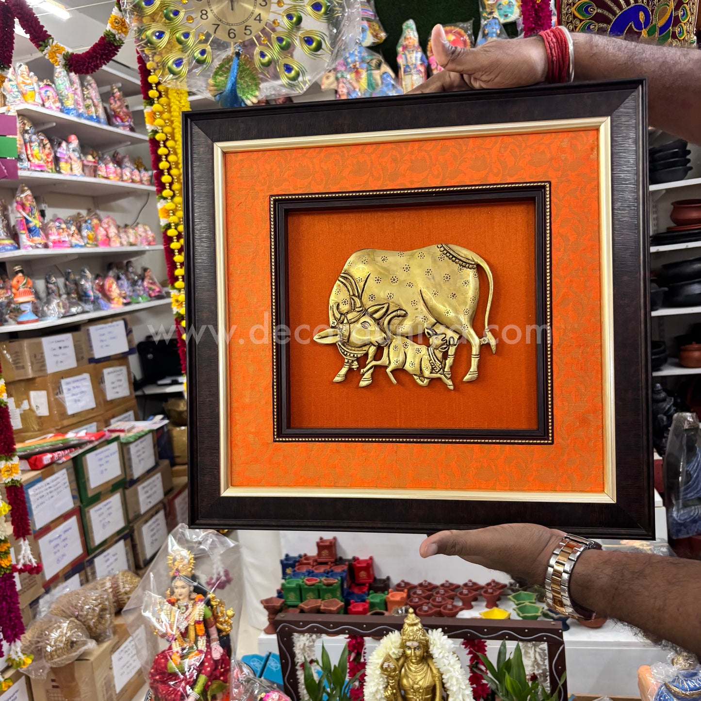 Brass Wall Hanging Frame - BH114