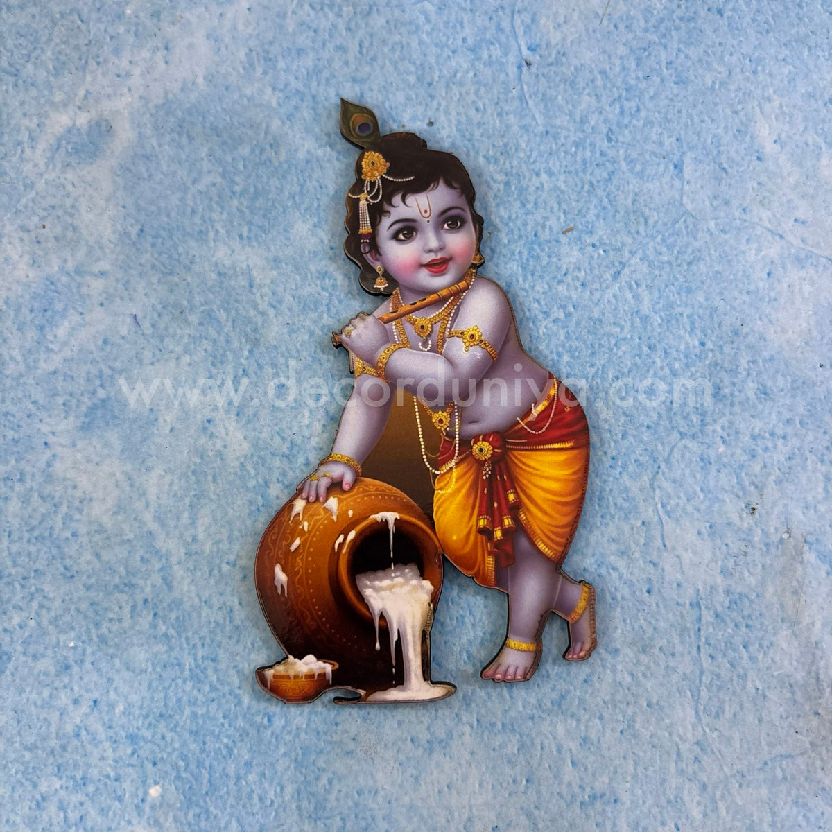 Fridge Magnet - MDF - Krishna - FMN06