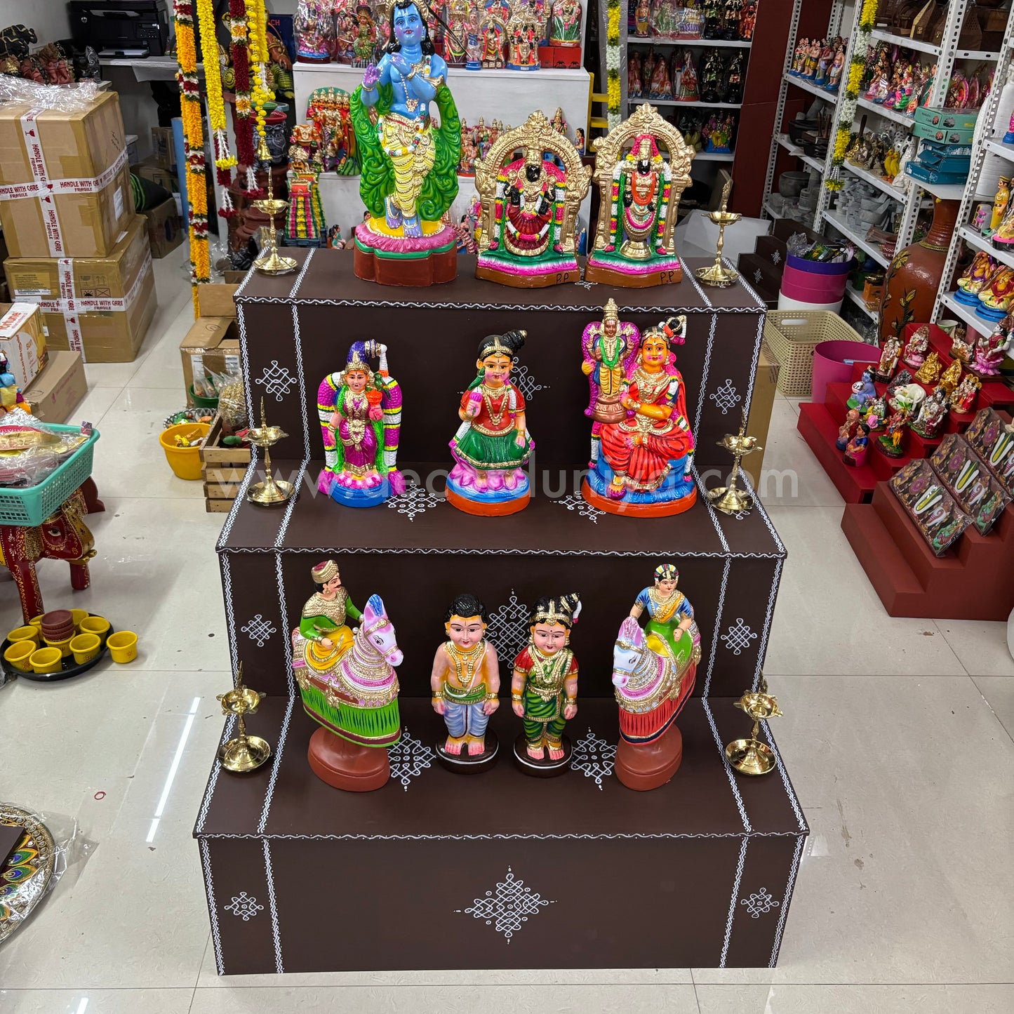 Dismantable 3 step Golu Padi - DGP20