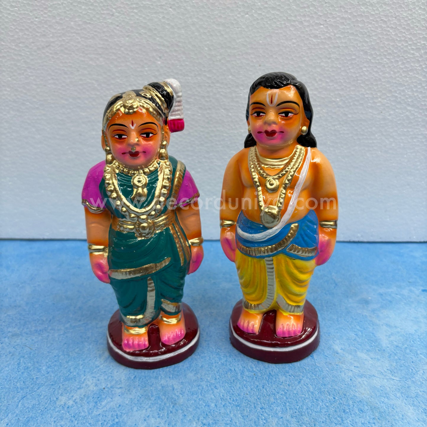 Mama Mami | Uncle Aunty | Young Couple | Golu Bommai | Decor Duniya Golu Dolls | Navaratri Golu Bommai - TK63