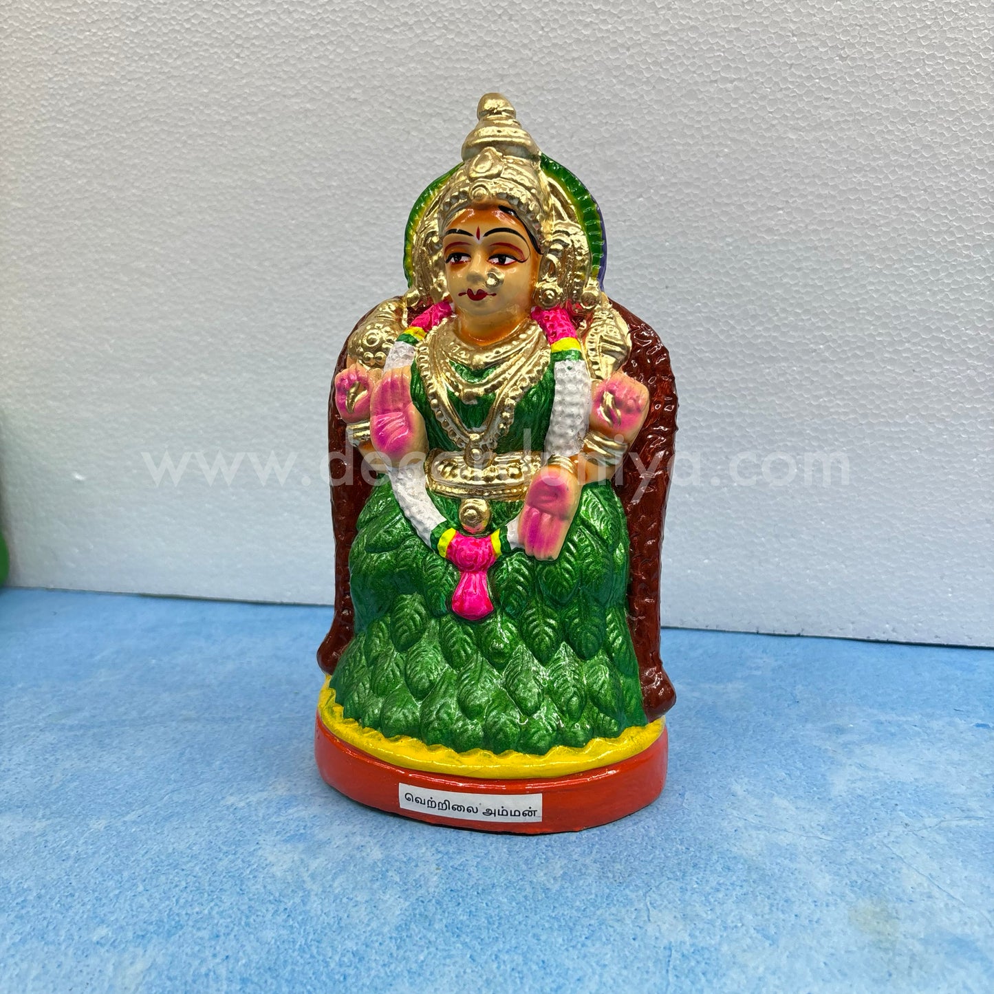 Vetrilai Alankaram Amman | Golu Bommai | Decor Duniya Golu Dolls | Navaratri Golu Bommai - TK71