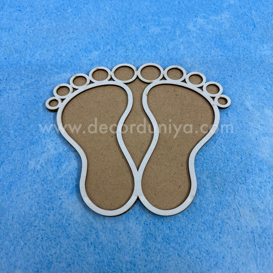 Krishnar Padham Kolam Stencil | Paduka | Padham for Pooja - KP1