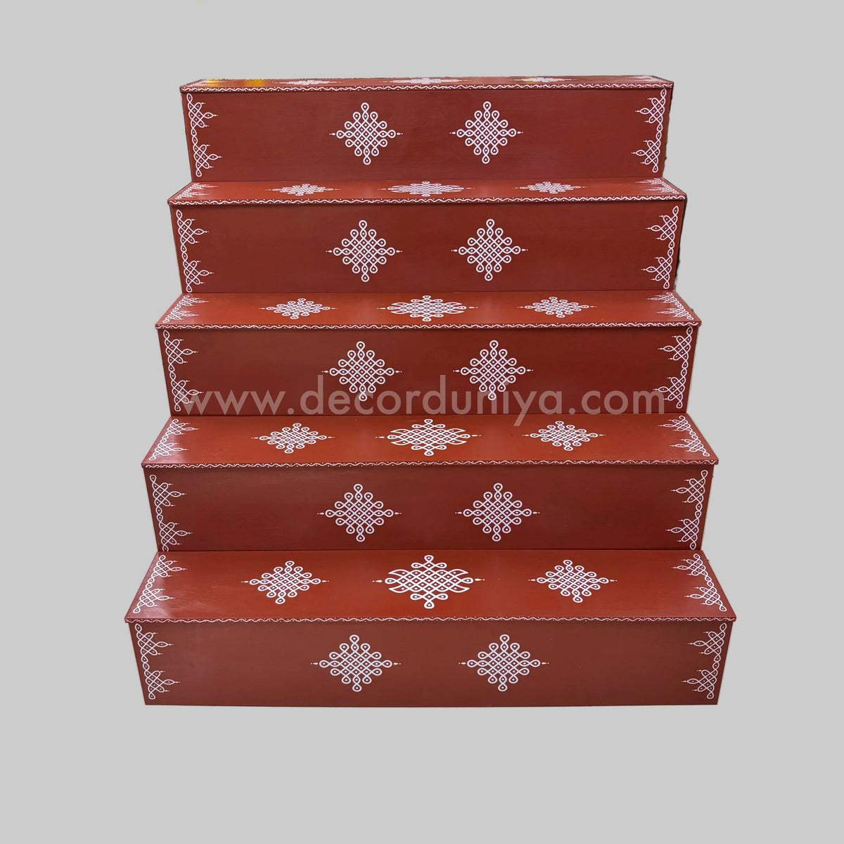 Dismantable 5 Step Golu Padi | 48 inches Width - DGP22