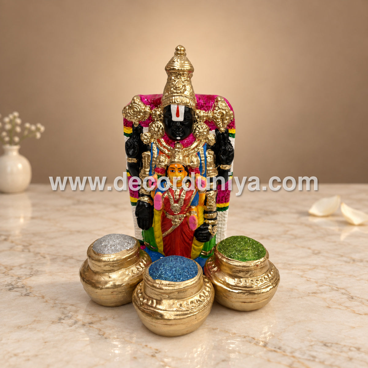 Kubera Perumal Golu Doll | Decor Duniya Navaratri Golu Bommai – TK102