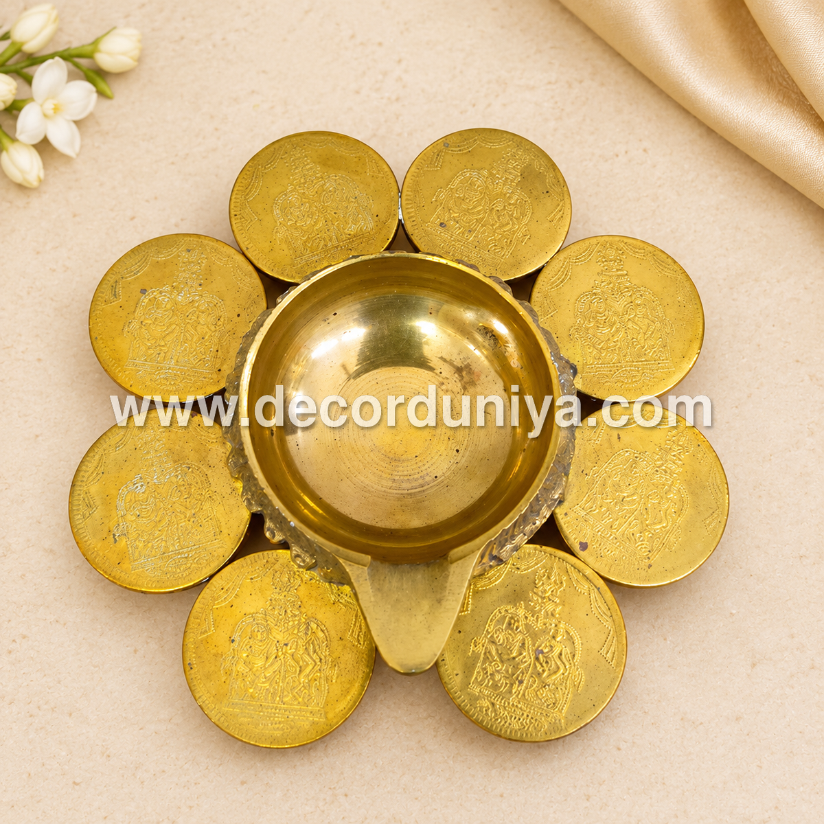Kubera coin vilakku - KC1
