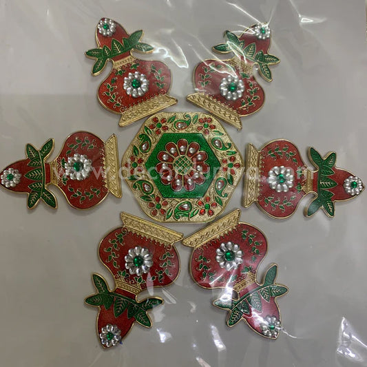 Rangoli kolam - KS10