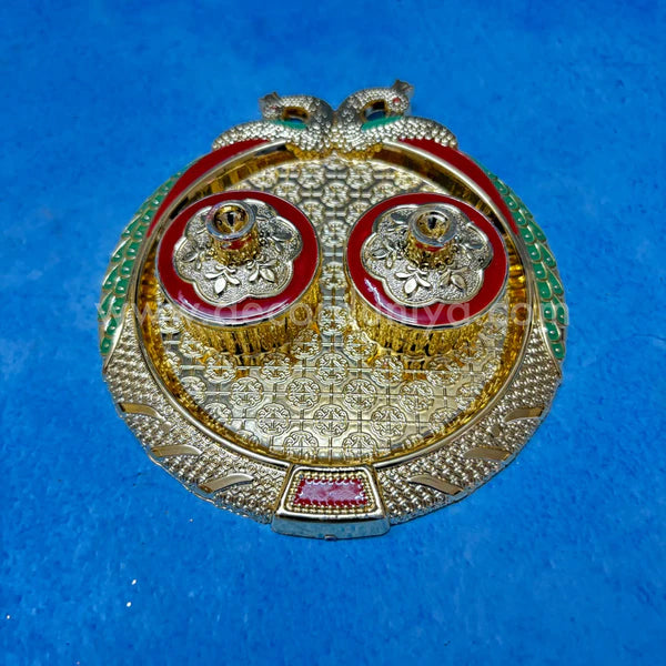 Meenakari  Kum Kum Holder - KS17