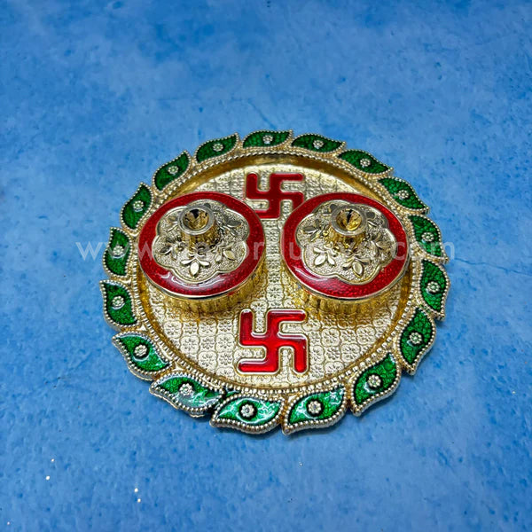 Meenakari  Kum Kum Holder - KS20