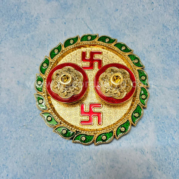 Meenakari  Kum Kum Holder - KS20