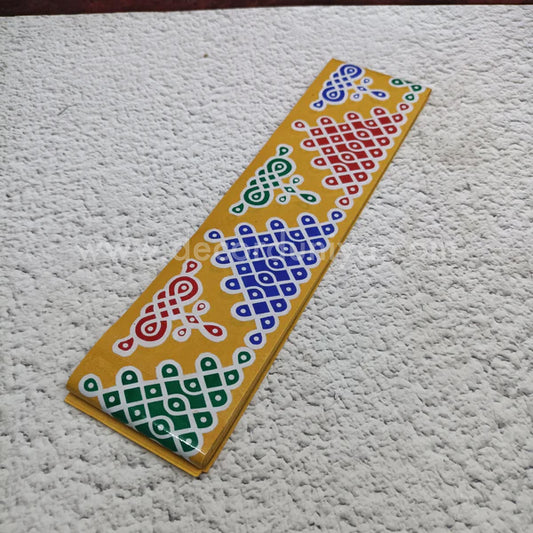 Kolam Border Sticker - KSM1