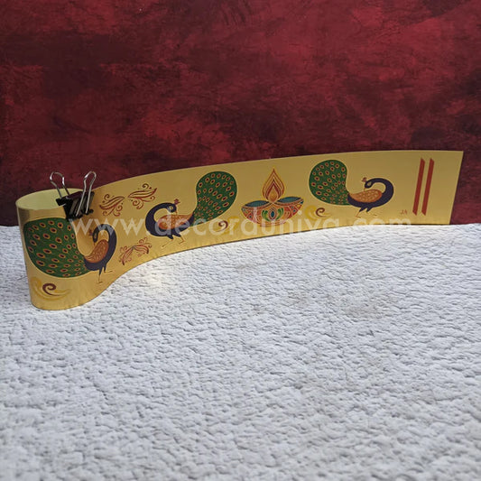 Golden Metalic Sticker - Premium Quality - KSM11