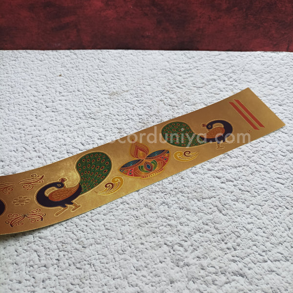 Golden Metalic Sticker - Premium Quality - KSM11