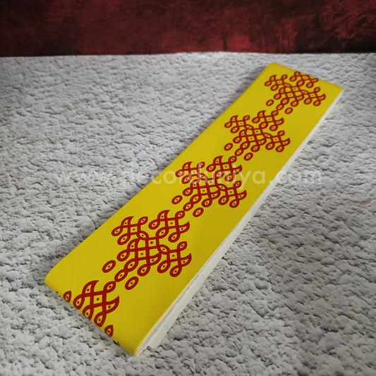 Kolam Border Sticker - KSM7