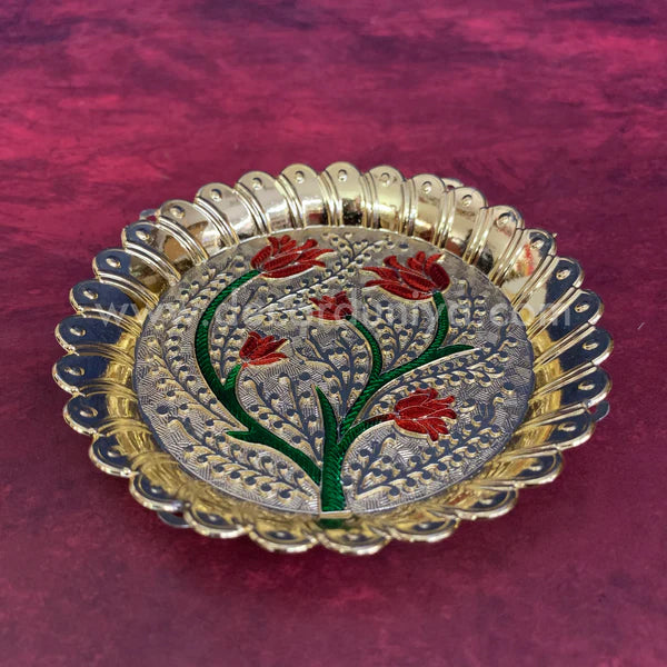Meenakari Plate - KSP3