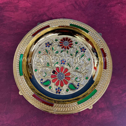 Meenakari Plate - KSP4