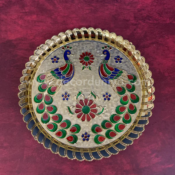 Meenakari Plate - KSP7
