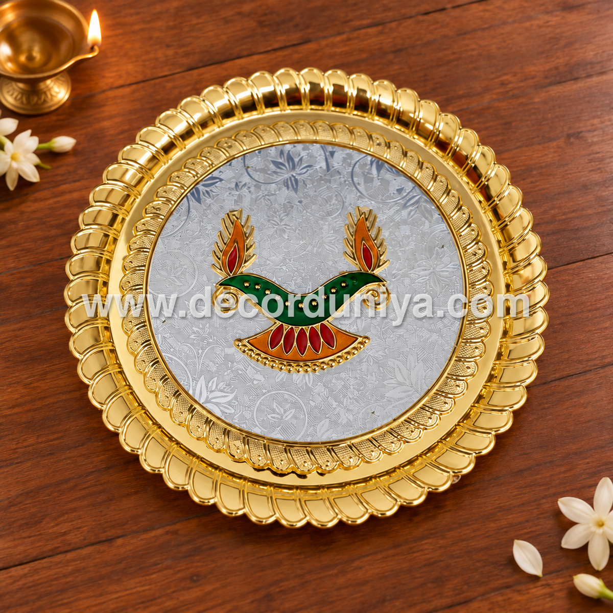 Meenakari Plate - KSP9