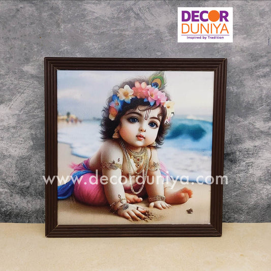 Wooden Krishna Wall Hangings - KWH1