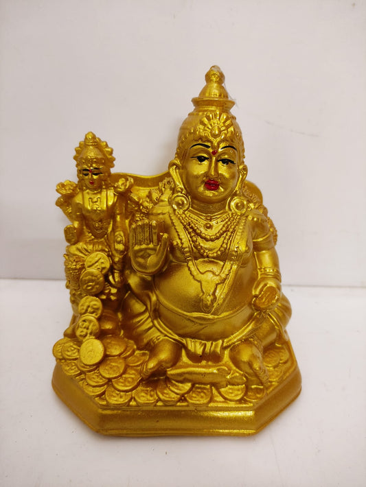 Kubera Lakshmi Statue - Gold - LG04