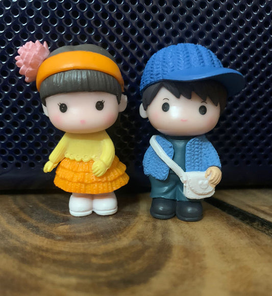 Boy and Girl Miniature-M69